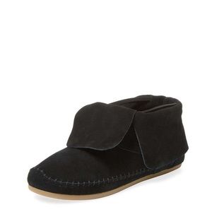 Toms Women’s Black Zahara Booties Moccasins